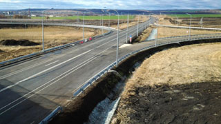 В Саратовской области завершилось строительство крупнейшей дорожной развязки