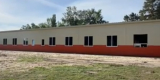 Завершается строительство нового жилого корпуса детского лагеря в Пинеровке Завершается строительство нового жилого корпуса детского лагеря в Пинеровке
