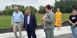 В Екатериновке достраивают умную спортивную площадку В Екатериновке достраивают умную спортивную площадку
