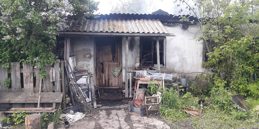 Сельчанин сгорел в своем доме из-за неосторожного обращения с огнем