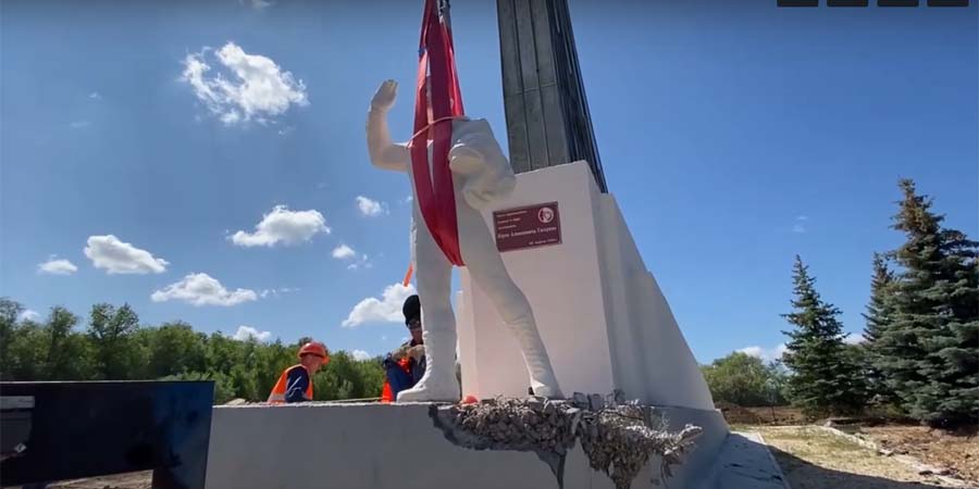 В Саратовской области начали реставрацию главного объекта в Парке покорителей космоса