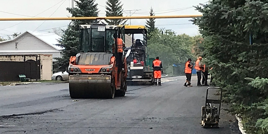 В селах Ивантеевского района завершается ремонт дорог