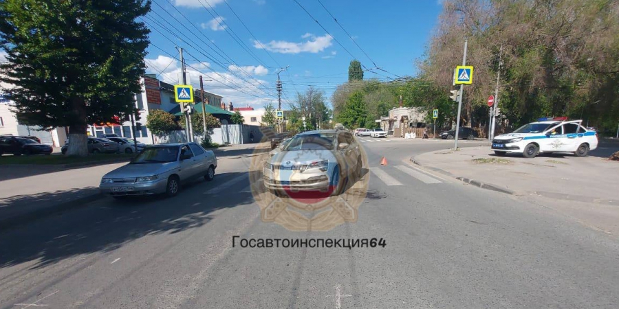  На Шелковичной пожилой водитель «Шкоды» сбил женщину на переходе