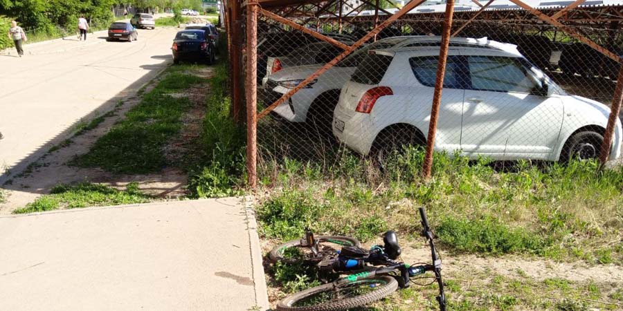 В Ленинском районе 12-летний велосипедист пострадал в ДТП с «Грантой»