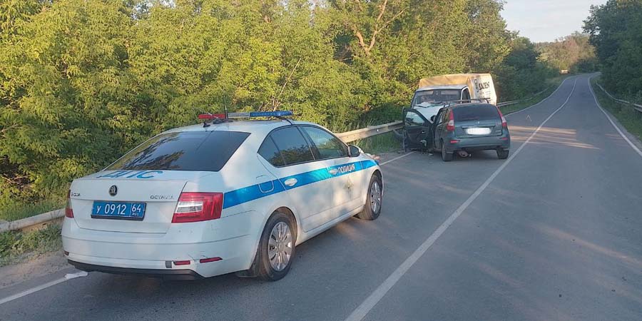 В Гагаринском районе водителю «Калины» стало плохо: он погиб в ДТП