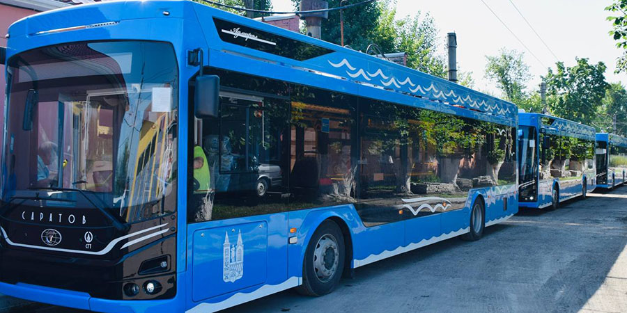 В Саратове теплоэнергетики остановили троллейбусы №2А