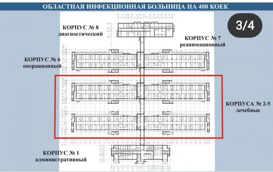 Проект инфекционной больницы