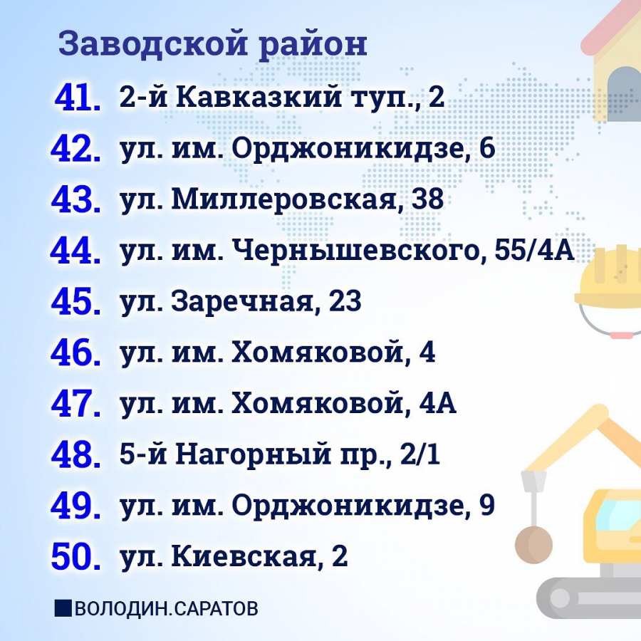 При поддержке Володина Саратов избавится от 85 домов-«призраков»