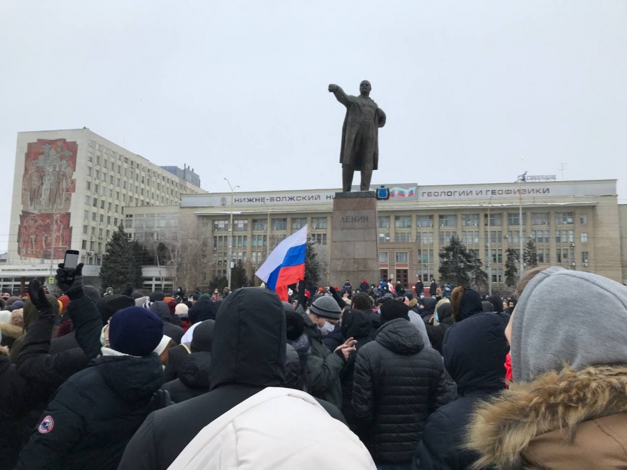 Часовня на театральной площади Саратов