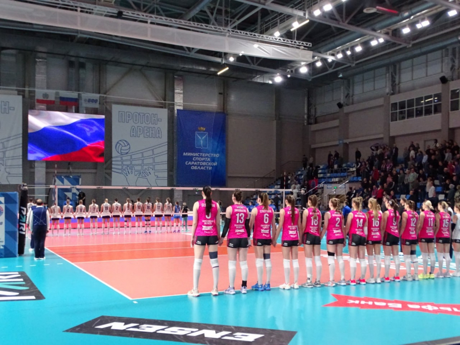 Волейболистки «Протона» не смогли одолеть «Динамо» в домашнем матче