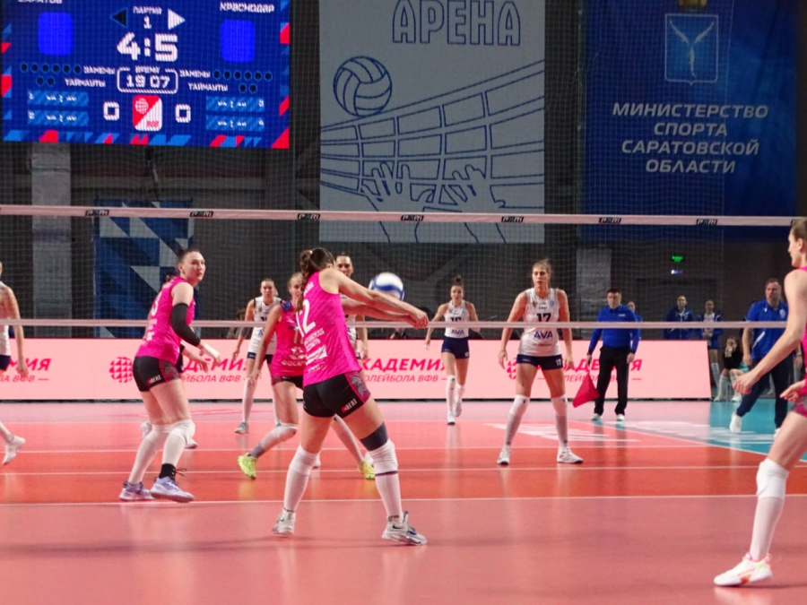 Волейболистки «Протона» не смогли одолеть «Динамо» в домашнем матче