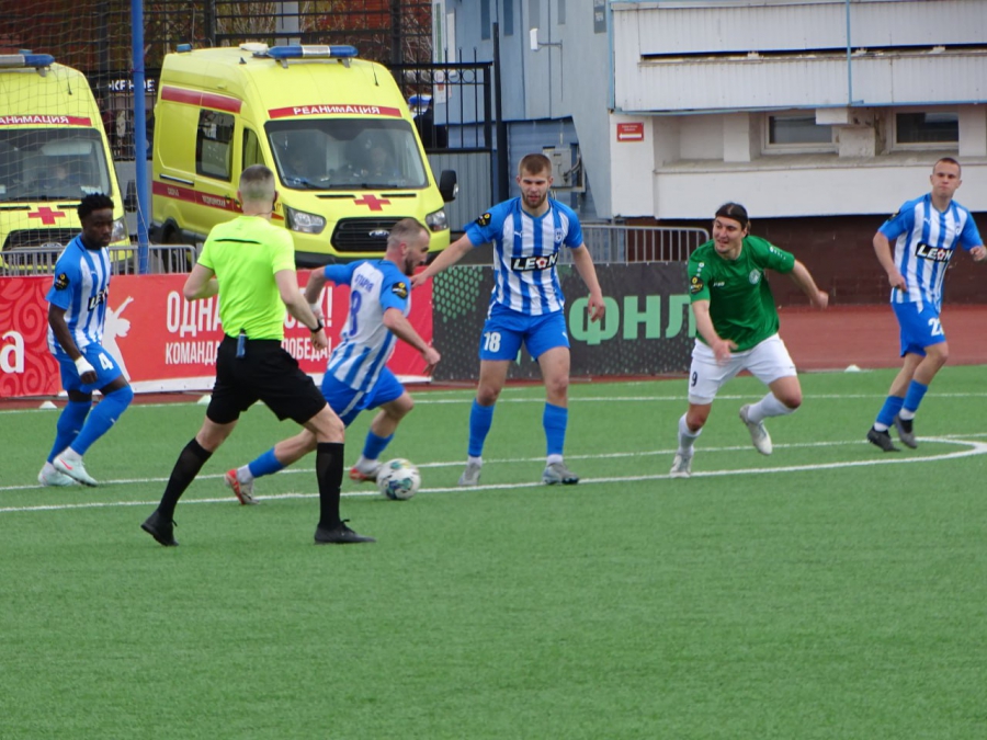 «Сокол» пропустил на последней добавленной минуте и лишился вратаря