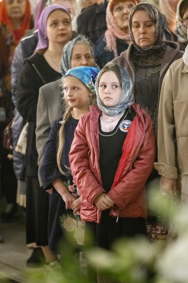 Митрополит Игнатий совершил пасхальное богослужение