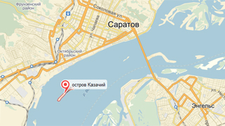 Карта саратовский мост