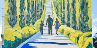 Саратовский мурал «Дорога домой» участвует в конкурсе на лучшее граффити Саратовский мурал «Дорога домой» участвует в конкурсе на лучшее граффити