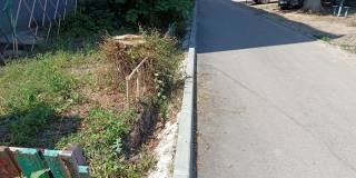 На Огородную, 31«А» забыли завезти грунт На Огородную, 31«А» забыли завезти грунт