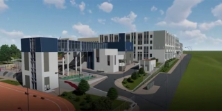 Новую школу в сквере Территория детства сдадут к концу 2026 года Новую школу в сквере Территория детства сдадут к концу 2026 года