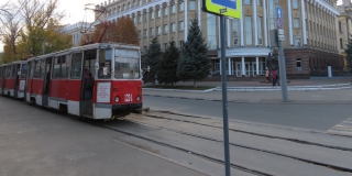 В Саратове трамваи №11 временно перестали ездить до Мирного переулка В Саратове трамваи №11 временно перестали ездить до Мирного переулка