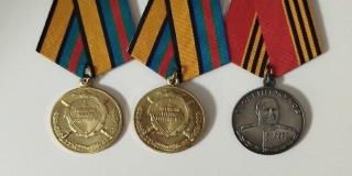 Участник СВО из Ершова награжден тремя медалями Участник СВО из Ершова награжден тремя медалями