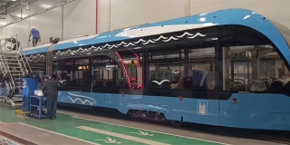 Девять новых трамваев «Витязь-М» для маршрута №3 отправят до конца февраля Девять новых трамваев «Витязь-М» для маршрута №3 отправят до конца февраля