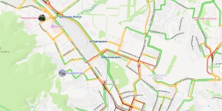 Движение в Саратове вновь парализовало из-за выпавшего снега Движение в Саратове вновь парализовало из-за выпавшего снега