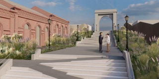 На строительство спуска от Триумфальной арки к набережной направят 13 млн рублей На строительство спуска от Триумфальной арки к набережной направят 13 млн рублей