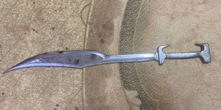 Саратовец изготовил спартанский меч и стал фигурантом уголовного дела Саратовец изготовил спартанский меч и стал фигурантом уголовного дела