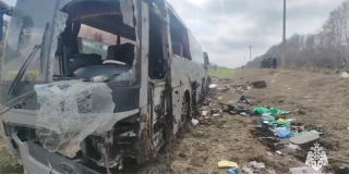 В МЧС показали кадры с места страшного ДТП с автобусом в Петровском районе В МЧС показали кадры с места страшного ДТП с автобусом в Петровском районе