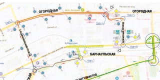 В Заводском районе из-за строительства моста для водителей вводят ограничения В Заводском районе из-за строительства моста для водителей вводят ограничения