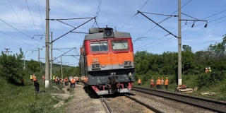В Гагаринском районе с рельсов сошел локомотив В Гагаринском районе с рельсов сошел локомотив