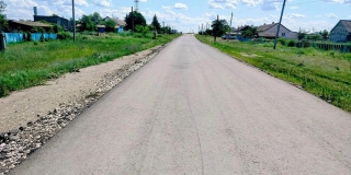 В сельском поселении Краснокутского района заасфальтировали важные дороги В сельском поселении Краснокутского района заасфальтировали важные дороги