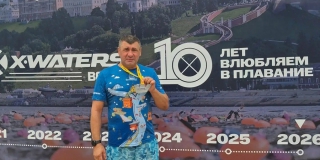 Бывший глава УМВД Андрей Чепурной вошел в топ-10 при заплыве через Волгу Бывший глава УМВД Андрей Чепурной вошел в топ-10 при заплыве через Волгу