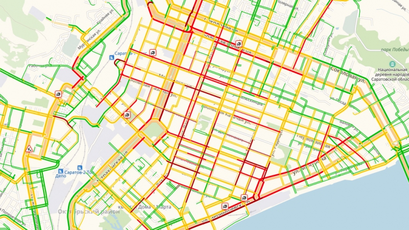 Московская горького саратов карта